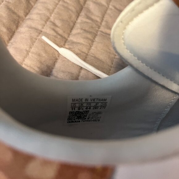 adidas White Sneakers with Tan Accents - Picture 7 of 7